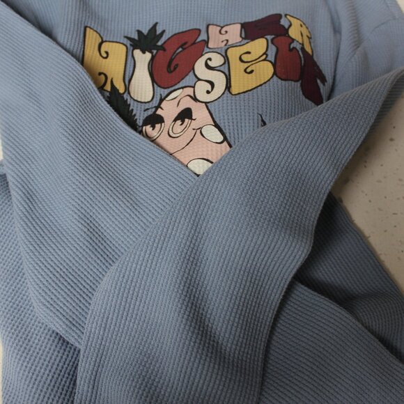 Blue, Long Sleeve, Pullover Hoodie {FREE JEWELRY GIFT} - Picture 8 of 10